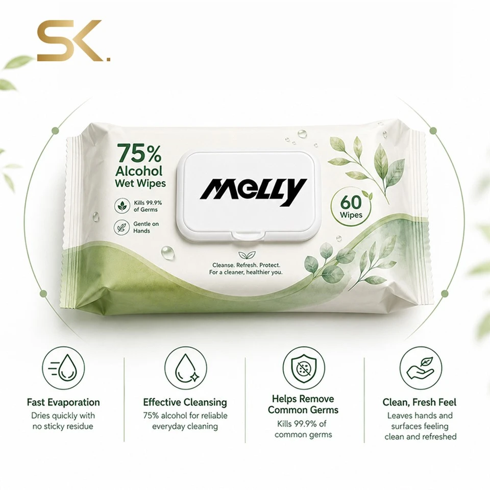 Alcohol Cleaning Wipes